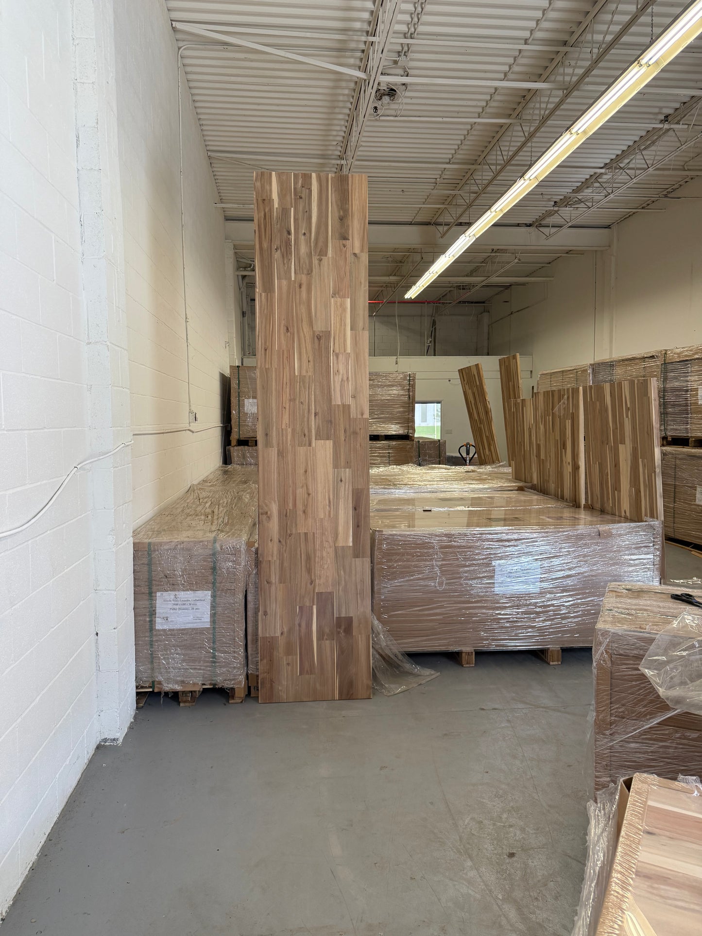 120 x 25.5 x 1.5 Unfinished Acacia Wood Countertop