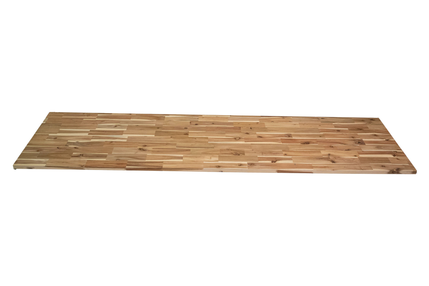 96 x 25.5 x 1.5 Unfinished Acacia Wood Countertop