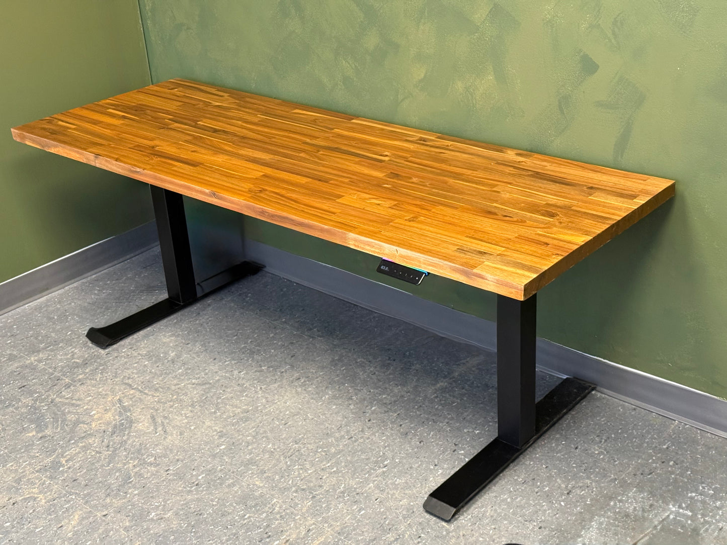 Solid Acacia wood desk