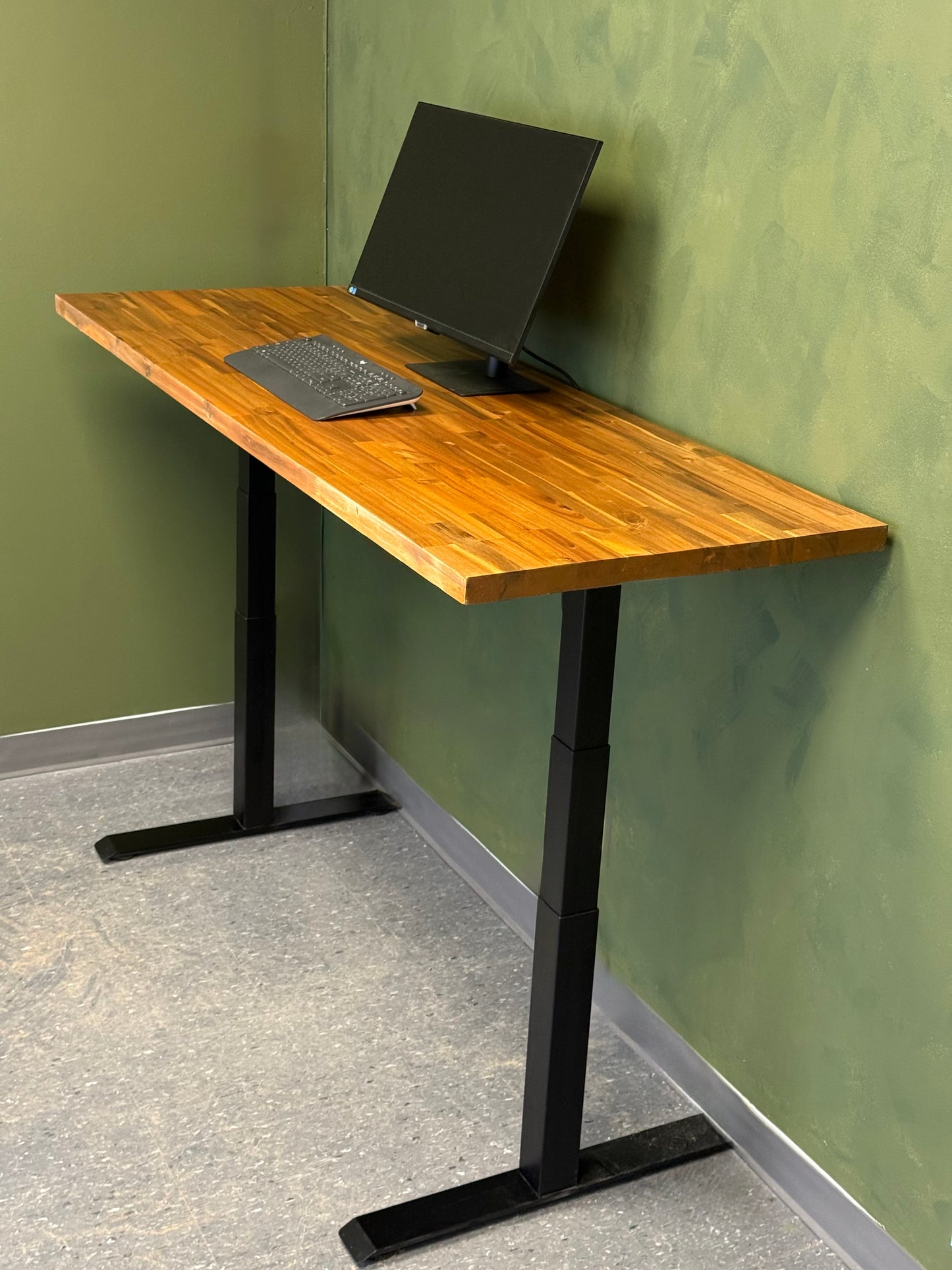 Solid Acacia wood desk