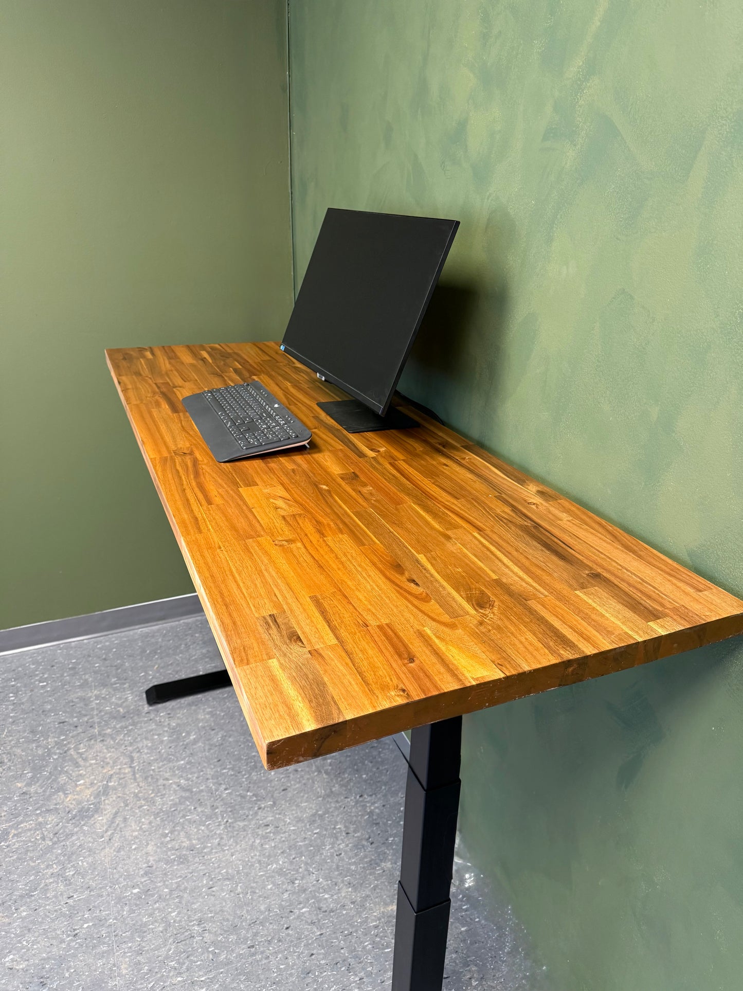 Solid Acacia wood desk