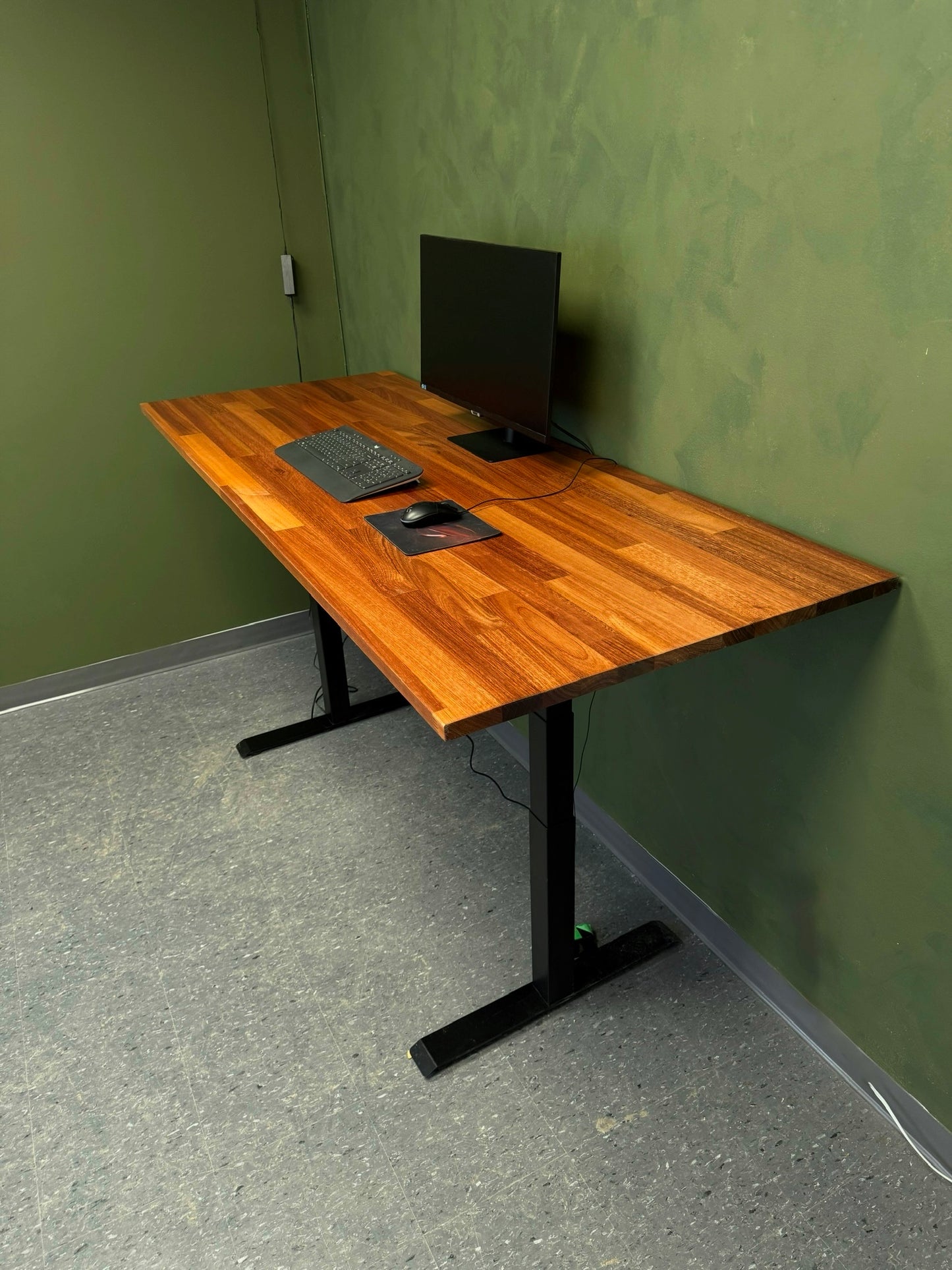 Australian Karri wood desk