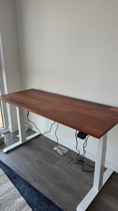 Australian Karri wood desk