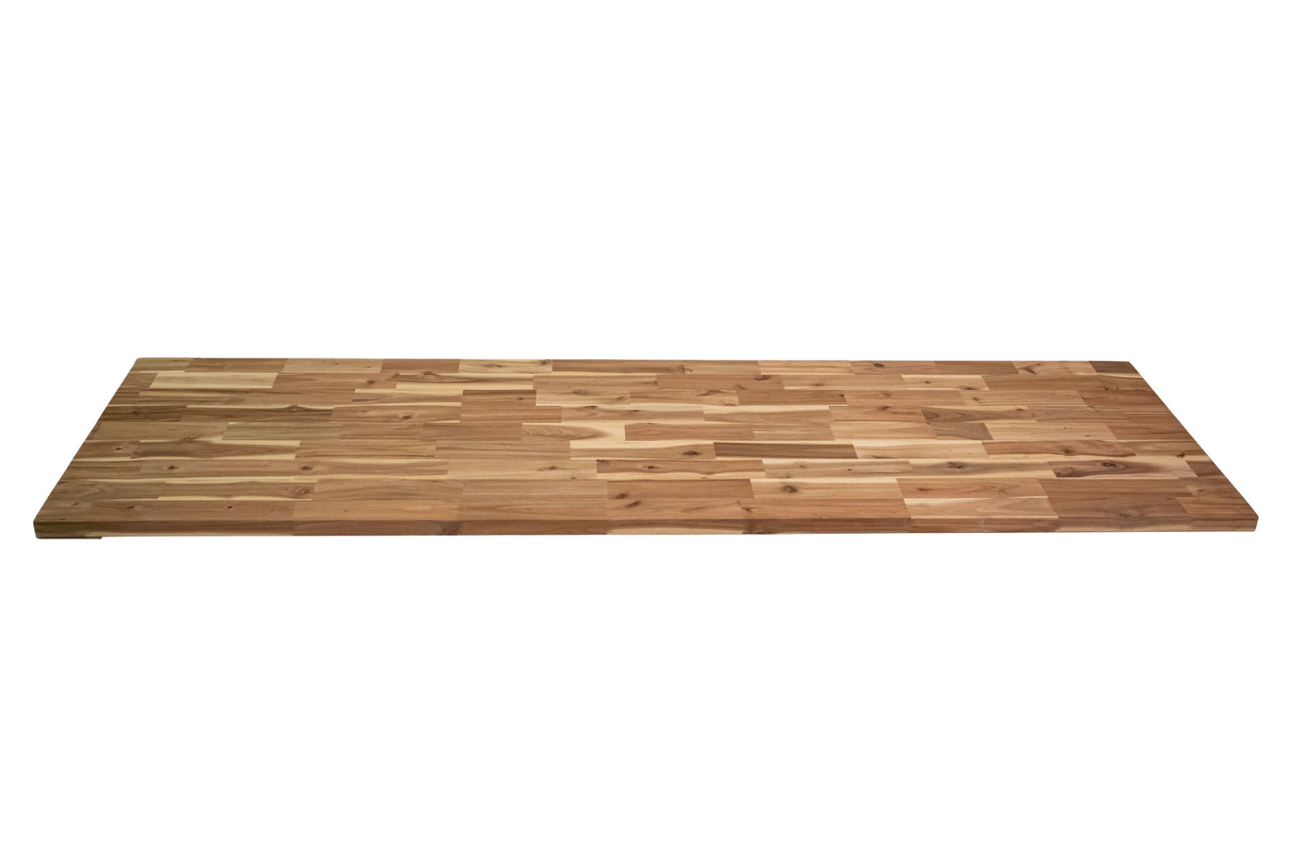 72 x 25.5 x 1.5 Unfinished Acacia Wood Countertop