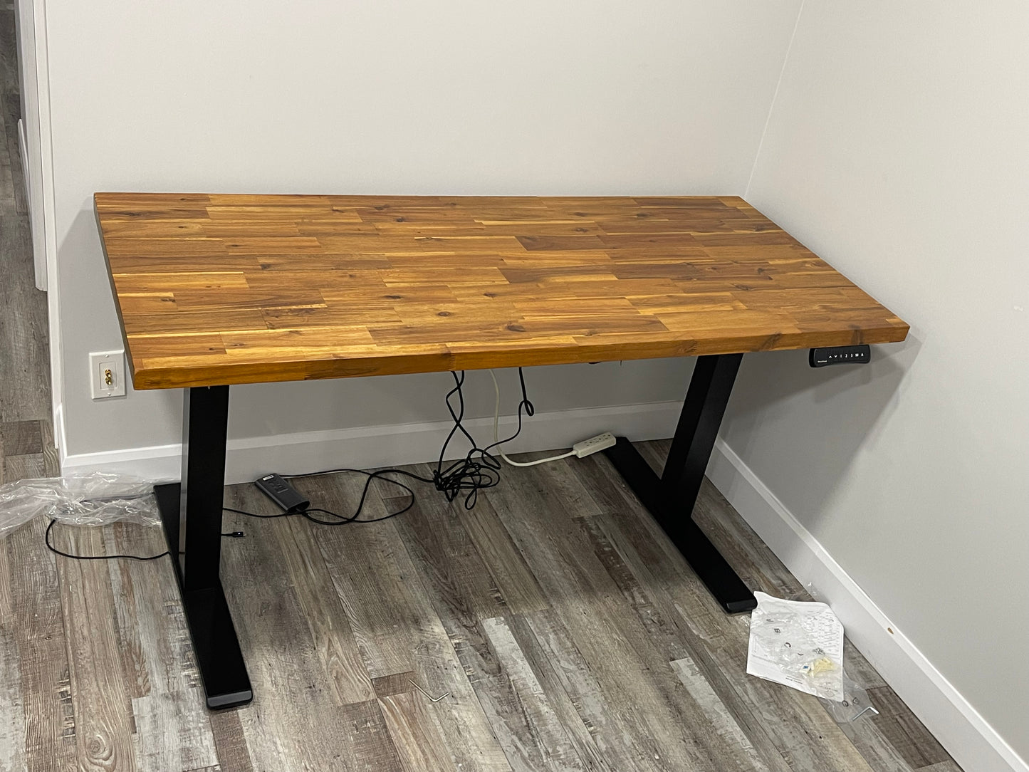 Solid Acacia wood desk