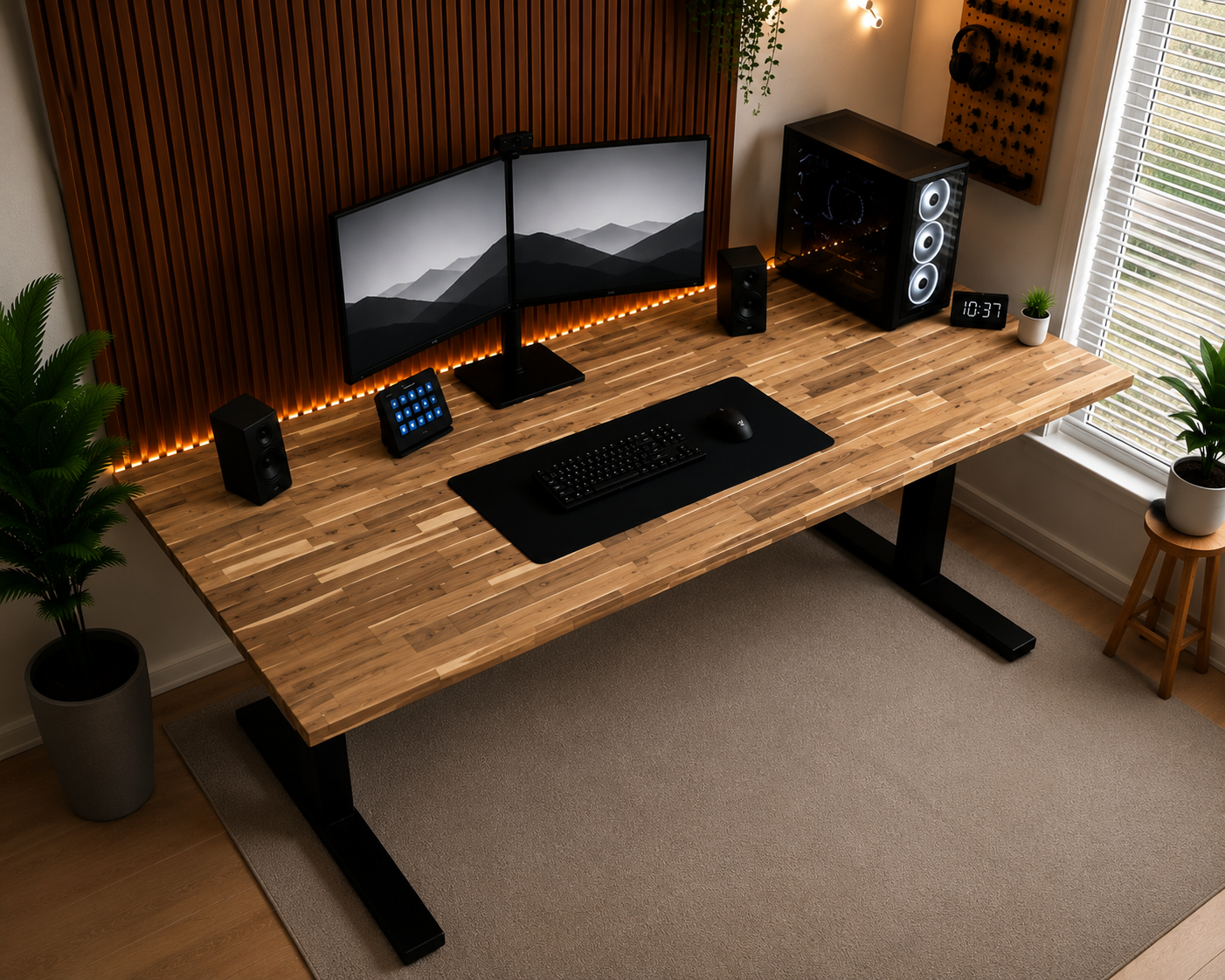 Acacia desk - Natural