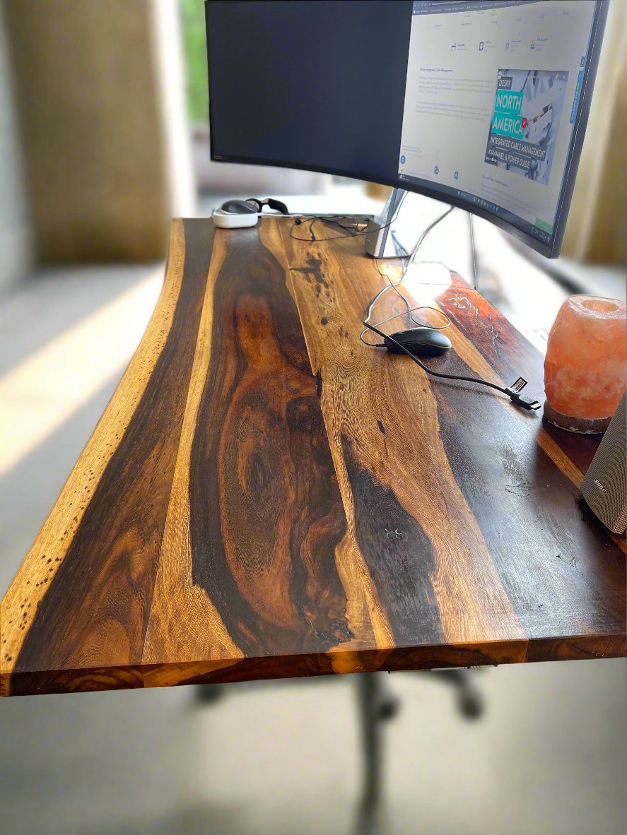 Senna wood Standing desk