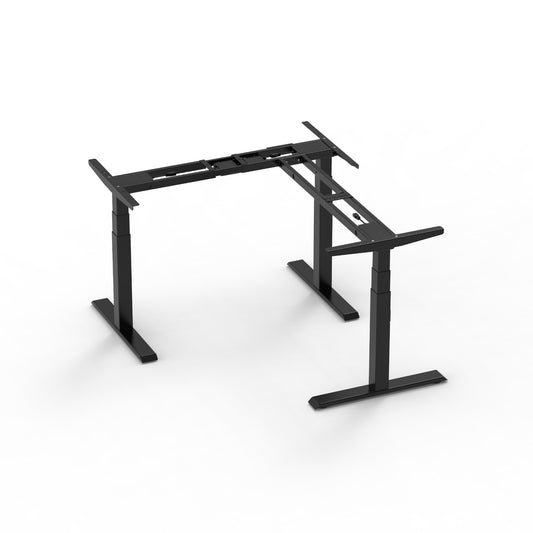 Holiwood Sit Stand L-Shape Desk Frame